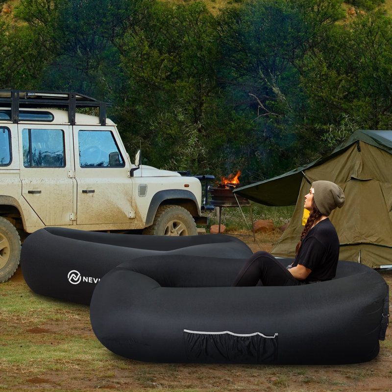 Inflatable fashion camping seat